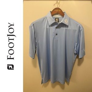 Mens FootJoy Pro Golf Polo - Blue Sz. L